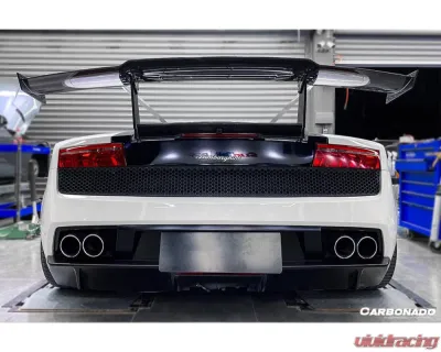 Lamborghini Gallardo 2004-2014 Carbonado PCF STO Style Carbon Fiber Trunk Spoiler - PCF5555STO.W