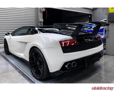 Lamborghini Gallardo 2004-2014 Carbonado PCF STO Style Carbon Fiber Trunk Spoiler - PCF5555STO.W