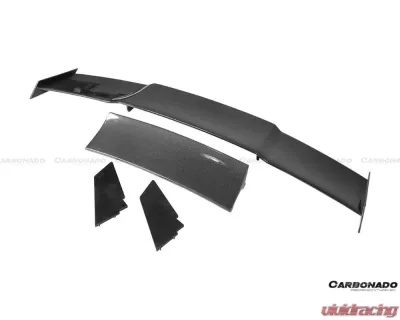 Lamborghini Gallardo 2004-2014 Carbonado PCF STO Style Carbon Fiber Trunk Spoiler - PCF5555STO.W