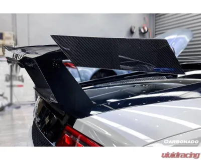 Lamborghini Gallardo 2004-2014 Carbonado PCF STO Style Carbon Fiber Trunk Spoiler - PCF5555STO.W