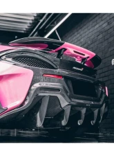 Carbonado FGPCF 600LT Style Rear Set w/ Exhaust McLaren 540C | 570S | 570GT 2015-2020                                     - FGPCF8004OE600LT-RB Rear Set - Image 13