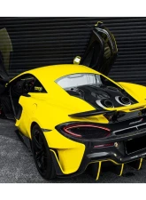 Carbonado FGPCF 600LT Style Rear Set w/ Exhaust McLaren 540C | 570S | 570GT 2015-2020                                     - FGPCF8004OE600LT-RB Rear Set - Image 19