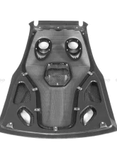 Carbonado FGPCF 600LT Style Rear Set w/ Exhaust McLaren 540C | 570S | 570GT 2015-2020                                     - FGPCF8004OE600LT-RB Rear Set - Image 6