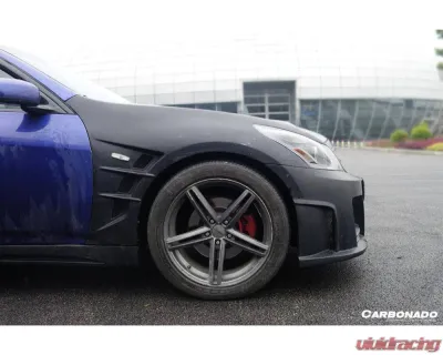 Carbonado CFRP ELT Style Fender Infiniti G25 | G35 | G37 2007-2013 - CF8348JP.FD