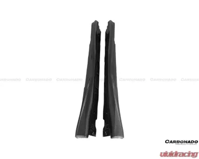 Carbonado Carbon Fiber Side Skirts for Nissan GTR R35 2017-2022, Part No. MTCF8354OE-SS - MTCF8354OE-SS