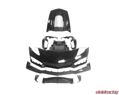 Carbonado PCF ZR1-Style Front Conversion Body Kit Chevrolet Corvette 2013-2019 - PCF8993ZR1-FB FULL KIT