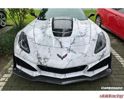 Carbonado PCF ZR1-Style Front Conversion Body Kit Chevrolet Corvette 2013-2019 - PCF8993ZR1-FB FULL KIT