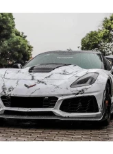Carbonado PCF ZR1-Style Front Conversion Body Kit Chevrolet Corvette 2013-2019                                     - PCF8993ZR1-FB FULL KIT - Image 12