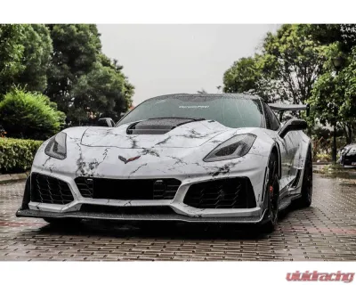 Carbonado PCF ZR1-Style Front Conversion Body Kit Chevrolet Corvette 2013-2019 - PCF8993ZR1-FB FULL KIT