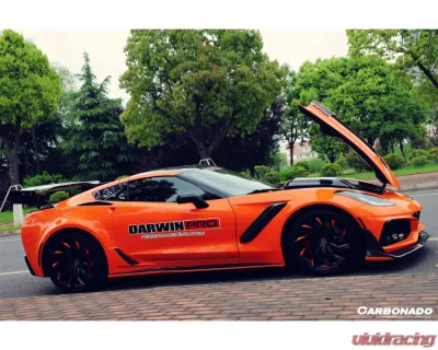 Carbonado PCF ZR1-Style Front Conversion Body Kit Chevrolet Corvette 2013-2019 - PCF8993ZR1-FB FULL KIT