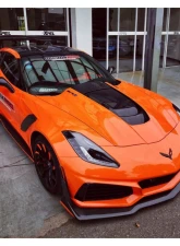 Carbonado PCF ZR1-Style Front Conversion Body Kit Chevrolet Corvette 2013-2019                                     - PCF8993ZR1-FB FULL KIT - Image 15