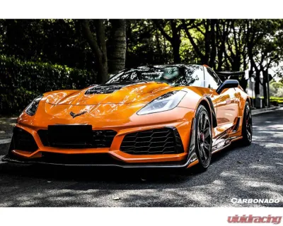 Carbonado PCF ZR1-Style Front Conversion Body Kit Chevrolet Corvette 2013-2019 - PCF8993ZR1-FB FULL KIT