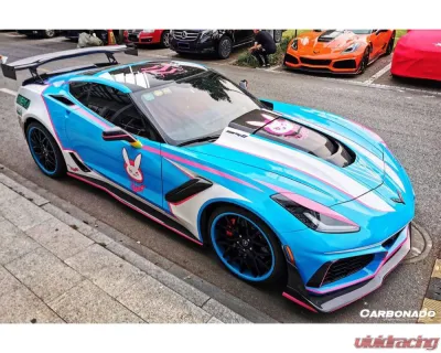 Carbonado PCF ZR1-Style Front Conversion Body Kit Chevrolet Corvette 2013-2019 - PCF8993ZR1-FB FULL KIT