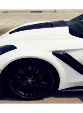 Carbonado FGPCF ZR1 Style Front Conversion Body Kit Chevrolet Corvette 2013-2019                                     - FGPCF8994ZR1-FB-SET - Image 14