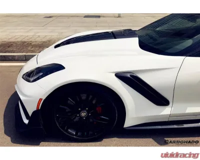 Carbonado FGPCF ZR1 Style Front Conversion Body Kit Chevrolet Corvette 2013-2019 - FGPCF8994ZR1-FB-SET