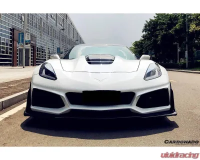 Carbonado FGPCF ZR1 Style Front Conversion Body Kit Chevrolet Corvette 2013-2019 - FGPCF8994ZR1-FB-SET