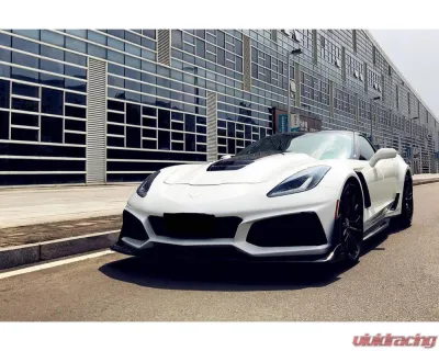 Carbonado FGPCF ZR1 Style Front Conversion Body Kit Chevrolet Corvette 2013-2019 - FGPCF8994ZR1-FB-SET