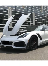Carbonado FGPCF ZR1 Style Front Conversion Body Kit Chevrolet Corvette 2013-2019                                     - FGPCF8994ZR1-FB-SET - Image 19