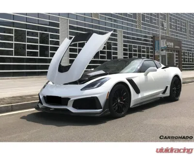 Carbonado FGPCF ZR1 Style Front Conversion Body Kit Chevrolet Corvette 2013-2019 - FGPCF8994ZR1-FB-SET