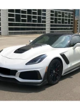 Carbonado FGPCF ZR1 Style Front Conversion Body Kit Chevrolet Corvette 2013-2019                                     - FGPCF8994ZR1-FB-SET - Image 20