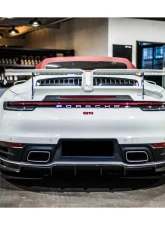 Carbonado Carbonado FGPCF TA Style Trunk Spoiler Wing for Porsche 911/992 Targa Cabriolet 2019-2023                                     - FGPCF9328TA-W - Image 13