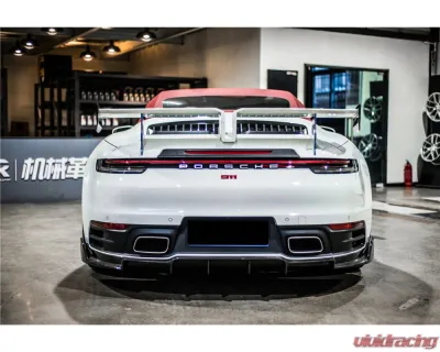 Carbonado Carbonado FGPCF TA Style Trunk Spoiler Wing for Porsche 911/992 Targa Cabriolet 2019-2023 - FGPCF9328TA-W