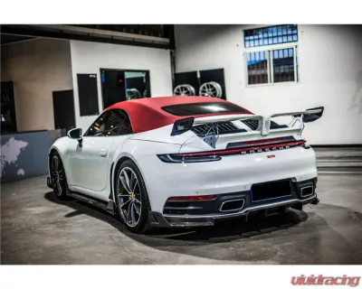 Carbonado Carbonado FGPCF TA Style Trunk Spoiler Wing for Porsche 911/992 Targa Cabriolet 2019-2023 - FGPCF9328TA-W