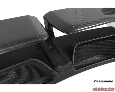 Carbonado Carbonado FGPCF TA Style Trunk Spoiler Wing for Porsche 911/992 Targa Cabriolet 2019-2023 - FGPCF9328TA-W