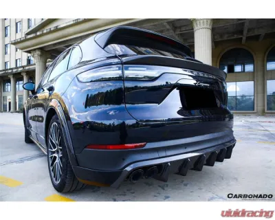 Carbonado PCF OD Style Rear Lip Porsche Cayenne 2018-2023 - PCFCayenne959OD-RL