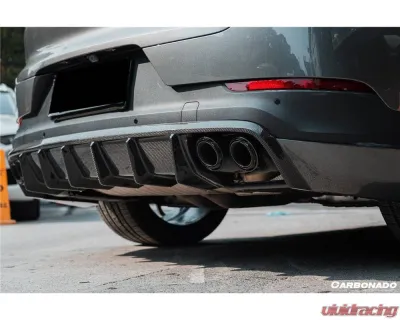 Carbonado PCF OD Style Rear Lip Porsche Cayenne 2018-2023 - PCFCayenne959OD-RL