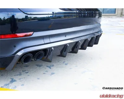 Carbonado PCF OD Style Rear Lip Porsche Cayenne 2018-2023 - PCFCayenne959OD-RL