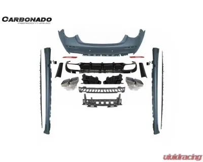 Mercedes-Benz S-Class W223 AMG Style Full Body Kit 2021-2024, Carbonado DRYCF Material - PP223-BF-AMG-FBK