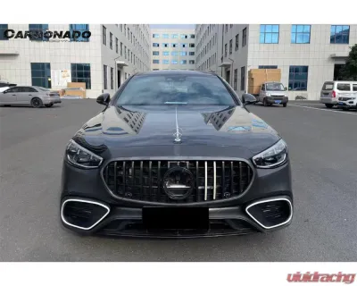 Mercedes-Benz S-Class W223 AMG Style Full Body Kit 2021-2024, Carbonado DRYCF Material - PP223-BF-AMG-FBK