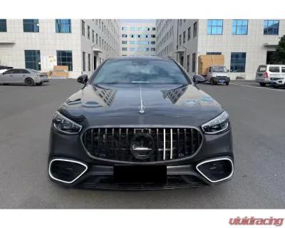 Mercedes-Benz S-Class W223 AMG Style Full Body Kit 2021-2024, Carbonado DRYCF Material - PP223-BF-AMG-FBK