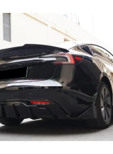 Carbonado Carbon Fiber Look Fast Style Body Kit for Tesla Model 3 2023-2025                                     - PPCF-BF-TESLA3-FT-SET - Image 15