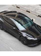 Carbonado Carbon Fiber Look Fast Style Body Kit for Tesla Model 3 2023-2025                                     - PPCF-BF-TESLA3-FT-SET - Image 19