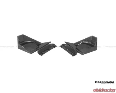 Carbonado Carbon Fiber Look Fast Style Body Kit for Tesla Model 3 2023-2025 - PPCF-BF-TESLA3-FT-SET