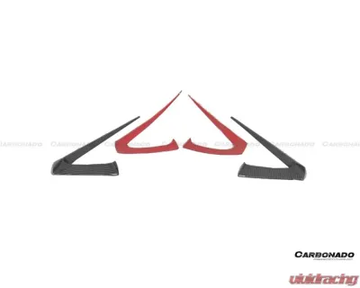 Carbonado Carbon Fiber Look Fast Style Body Kit for Tesla Model 3 2023-2025 - PPCF-BF-TESLA3-FT-SET