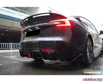 Carbonado Carbon Fiber Body Kit for Tesla Model 3 2023-2025, PPCF Turbo Style - PPCF-BF-TESLA3-TO-SET