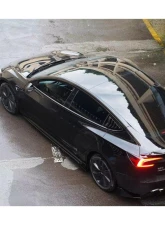 Carbonado Carbon Fiber Body Kit for Tesla Model 3 2023-2025, PPCF Turbo Style                                     - PPCF-BF-TESLA3-TO-SET - Image 15