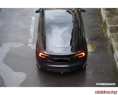 Carbonado Carbon Fiber Body Kit for Tesla Model 3 2023-2025, PPCF Turbo Style - PPCF-BF-TESLA3-TO-SET