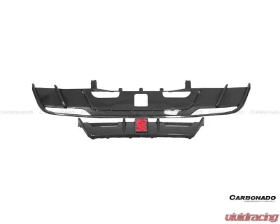 Carbonado Carbon Fiber Body Kit for Tesla Model 3 2023-2025, PPCF Turbo Style - PPCF-BF-TESLA3-TO-SET