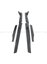 Carbonado Carbon Fiber Body Kit for Tesla Model 3 2023-2025, PPCF Turbo Style                                     - PPCF-BF-TESLA3-TO-SET - Image 5