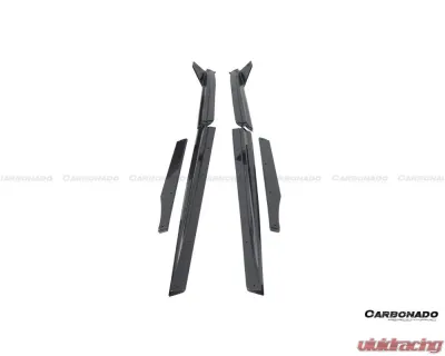 Carbonado Carbon Fiber Body Kit for Tesla Model 3 2023-2025, PPCF Turbo Style - PPCF-BF-TESLA3-TO-SET