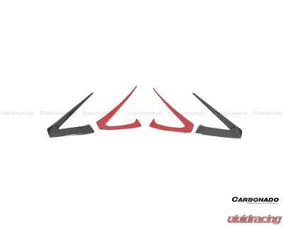 Carbonado Carbon Fiber Body Kit for Tesla Model 3 2023-2025, PPCF Turbo Style - PPCF-BF-TESLA3-TO-SET