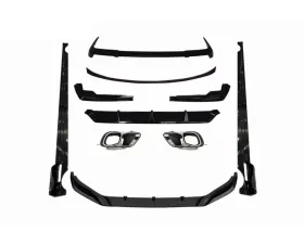 Carbonado ABS Glossy Black Knight Style Full Body Kit BMW X7 G07 2023-2025