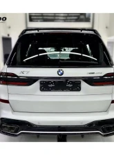 Carbonado ABSCF Black Knight Style Full Body Kit BMW X7 G07 2023-2025                                     - PPCFG07-BF-BK-FLK - Image 4