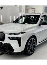 Carbonado ABSCF Black Knight Style Full Body Kit BMW X7 G07 2023-2025                                     - PPCFG07-BF-BK-FLK - Image 6