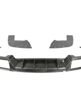 Carbonado PP+DryCF KT Style Rear Diffuser Porsche Cayenne 2018-2025                                     - PPDRYCF9Y0-KG-KT-RD - Image 10