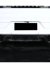 Carbonado PP+DryCF KT Style Rear Diffuser Porsche Cayenne 2018-2025                                     - PPDRYCF9Y0-KG-KT-RD - Image 8